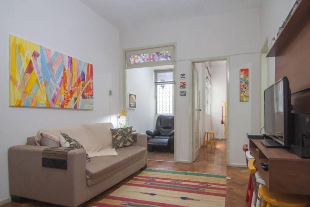 Apartamento Charmoso Na Praia De Copacabana Rio de Janeiro Exterior foto